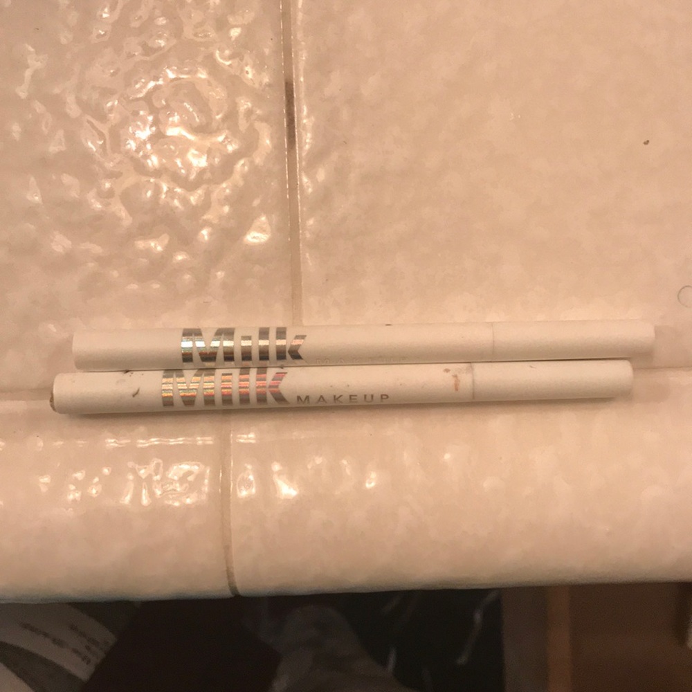 Milk tattoo pens peace and love